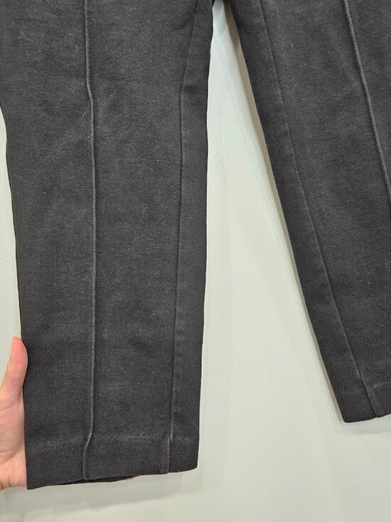 Everlane Black Tapered Leg Pants Dream Slim High Waisted Trousers Office Small - Picture 7 of 12